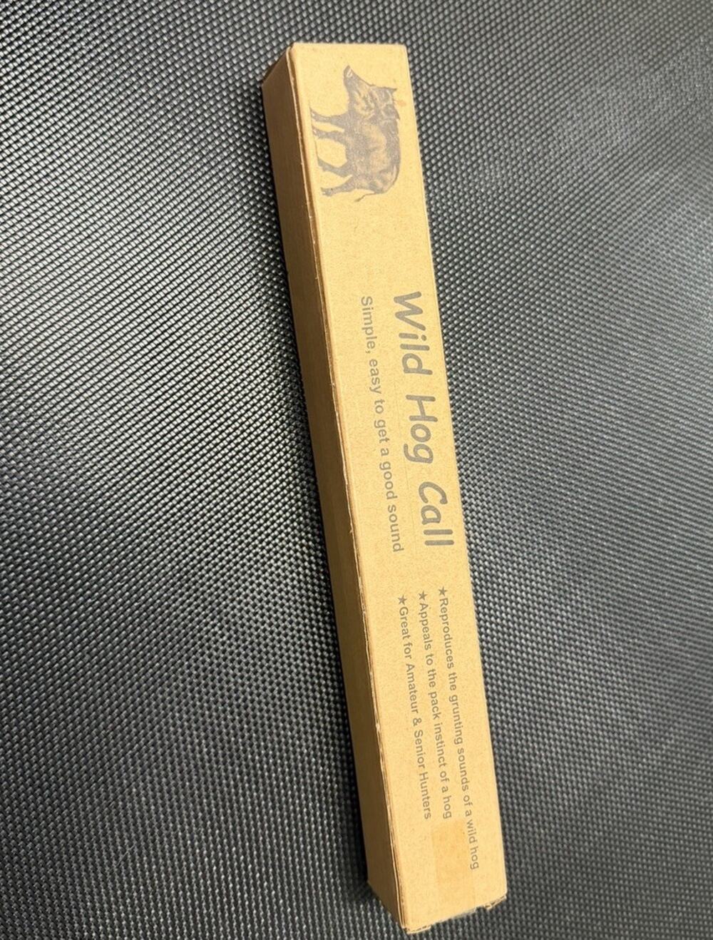 Wooden Wild Hog Call Whistle Grunt Sounding Lure For Hunting Boars Pigs Hogs NIB